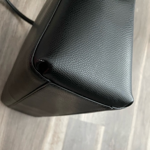 Stunning Vintage Coach Double Pocket Classic Black Purse - Picture 9 of 11